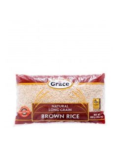 GRACE RICE LONG GRAIN BROWN 800g