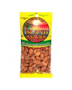 ISLAND SNACKS NATURAL ALMONDS 4oz