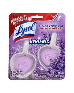 LYSOL TOILET BOWL BLOCK LAVENDER 2pk
