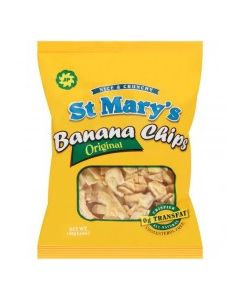 ST MARYS BANANA CHIPS 142g