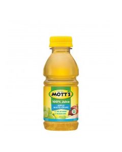 MOTTS 100% APPLE WHITE GRAPE 8oz