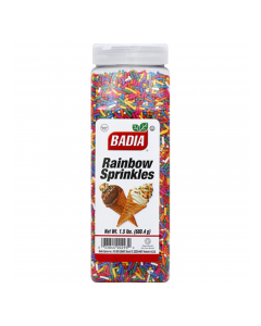 BADIA SPRINKLES RAINBOW 1.5lb