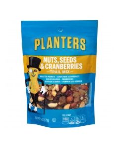 PLANTERS TRAIL MIX NUTS RAISIN SEEDS 6oz