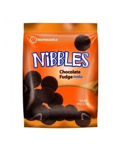 BERMUDEZ NIBBLES CHOCOLATE FUDGE 60g