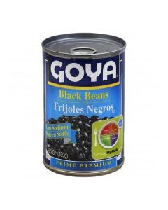 GOYA BEANS BLACK LOW SODIUM 15.5oz