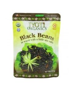 JYOTI ORGANIC BLACK BEANS 10oz