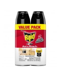 RAID ANT ROACH UNSCENTED 2pk 17.5oz