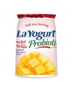 LA YOGURT LOW FAT MANGO 6oz