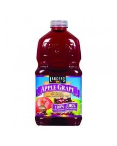 LANGERS APPLE GRAPE 100% 64oz
