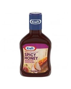 KRAFT BBQ SPICY HONEY 18oz