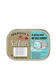 BRUNSWICK SARDINE SPR WATER SF 106g