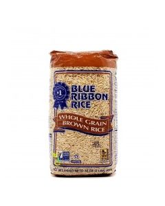 BLUE RIBBON RICE BROWN WHOLE GRAIN 2lb