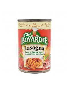 CHEF BOYARDEE LASAGNA & MEAT SAUCE 15oz
