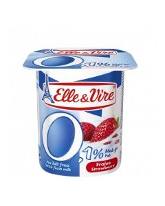 ELLE & VIRE FRUITS STRAWBERRY LT 125g