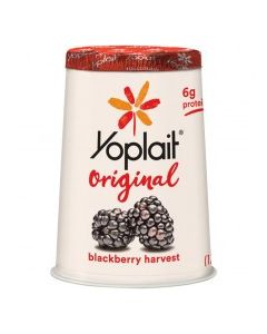 YOPLAIT ORIG BLACKBERRY HARVEST 6oz