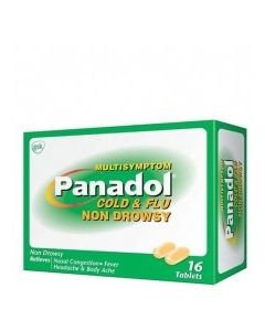 PANADOL MULTISYMPTOM NON DROWSY 16s