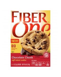 FIBER ONE S/BAKE COOKIE CHOC CHUNK 187g