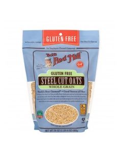 BOBS RED MILL OATS STEEL CUT W/GRN 24oz