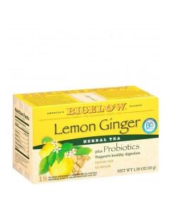 BIGELOW TEA HERB LEMON GINGER 18s