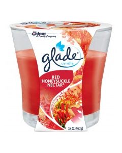 GLADE CANDLE RED HSNECTAR 3.4oz