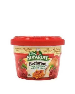 CHEF BOYARDEE BEEFARONI 7.5oz