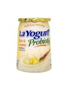 LA YOGURT RICH CREAMY VANILLA 6oz