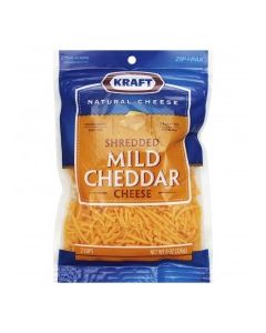 KRAFT CHEDDAR MILD SHRED 8oz