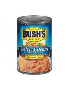 BUSHS REFRIED BEANS TRADITONAL 454g