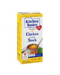 KITCHEN BASICS CHICKEN STOCK UNSALT 32oz