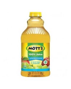 MOTTS 100% APPLE WHITE GRAPE 64oz