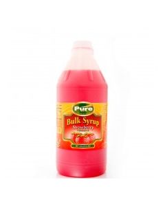 PURE SYRUP STRAWBERRY 1.89L