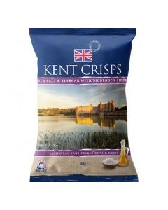 KENT CRISPS SEA SALT & VINGAR 150g