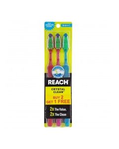 REACH CRYSTAL CLEAN MEDIUM 2pk