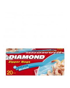 DIAMOND FREEZER BAGS MEDIUM 20s