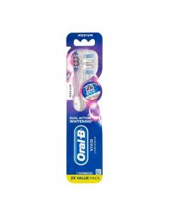 ORAL-B TOOTHBRUSH VIVID LUMINOUS MED 2s