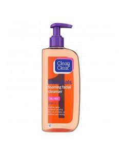 CLEAN & CLEAR FACE CLEANSER FOAMING 8oz