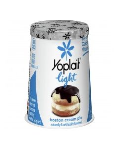 YOPLAIT LIGHT BOSTON CREAM PIE 6oz