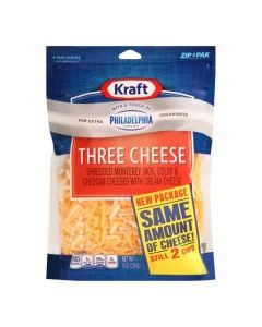 KRAFT THREE CHEESE PHIL 8oz