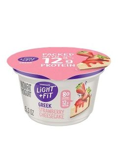 DANNON L&F GREEK S/BERRY CHEESECKE 5.3oz