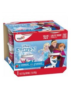 YOPLAIT KIDS FROZEN BLUE/STRAW 8x4oz