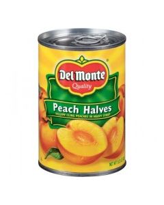 DEL MONTE PEACH HALVES HVY SYRUP 15.2oz