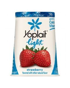 YOPLAIT LIGHT STRAWBERRY 6oz