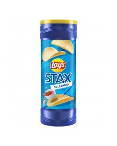 LAYS STAX SALT & VINEGAR 5.5oz