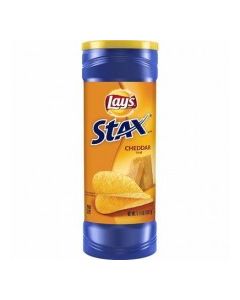 LAYS STAX CHEDDAR 5.5oz