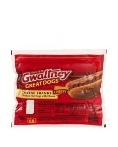 GWALTNEY FRANKS CHICKEN CHEESE 16oz