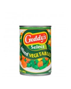 GEDDYS MIXED VEGETABLES 280g