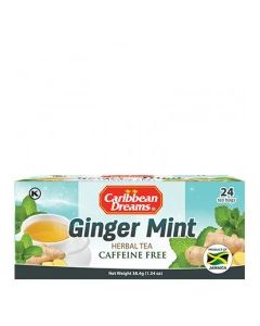 CARIB DREAMS TEA GINGER MINT 24s