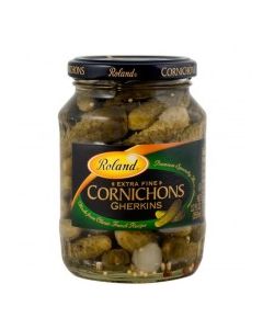 ROLAND MIDGET GHERKINS PICKLES 12oz