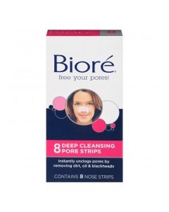 BIORE DEEP CLEANSING NOSE STRIP 8ct