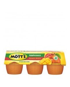 MOTTS APPLE SAUCE MANGO PEACH 6x4oz
